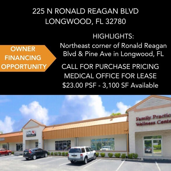 More Photos Of 225 N Ronald Reagan Blvd, Longwood General Retail For Sale