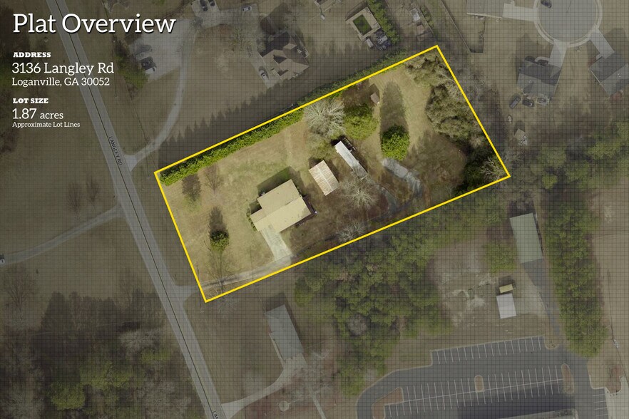 Primary Photo Of 3136 Langley Rd, Loganville Storefront Retail Office For Sale