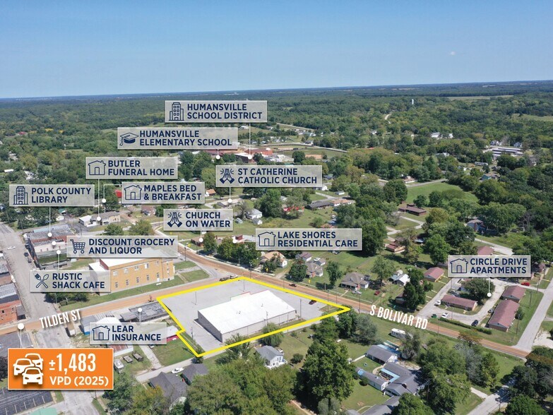More Photos Of 201 E Tilden St, Humansville Freestanding For Sale