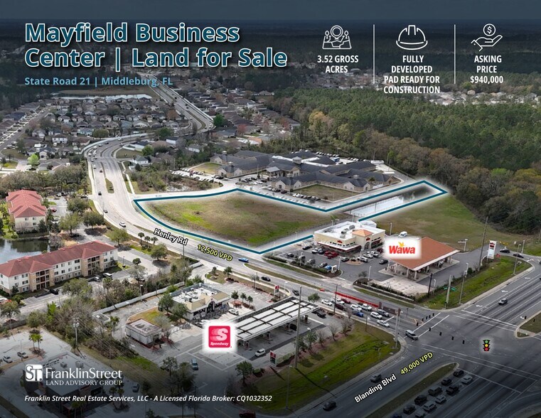 Primary Photo Of State Road 21 Blvd, Middleburg Land For Sale