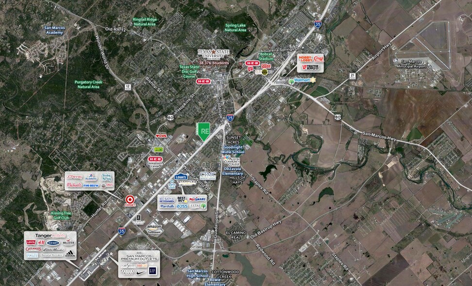 More Photos Of 1540 S Interstate 35, San Marcos Freestanding For Lease