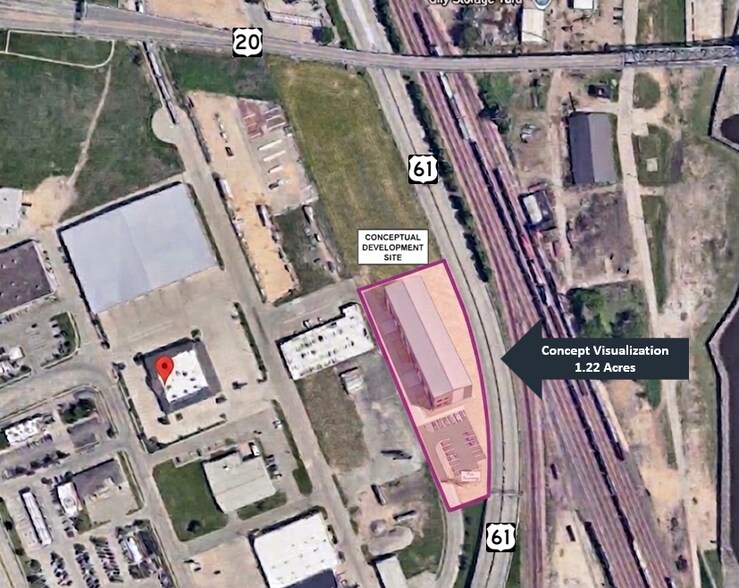 Primary Photo Of 200 S Main St, Dubuque Land For Sale