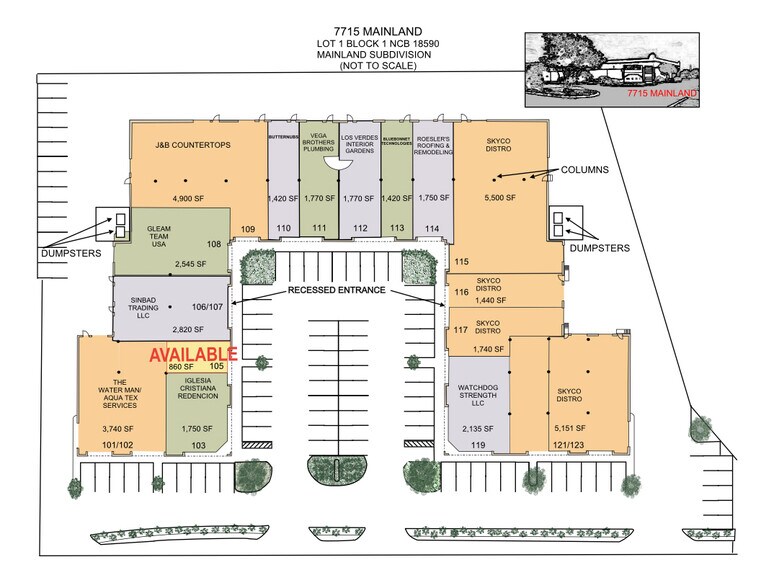 More Photos Of 7715 Mainland Dr, San Antonio Research And Development For Lease