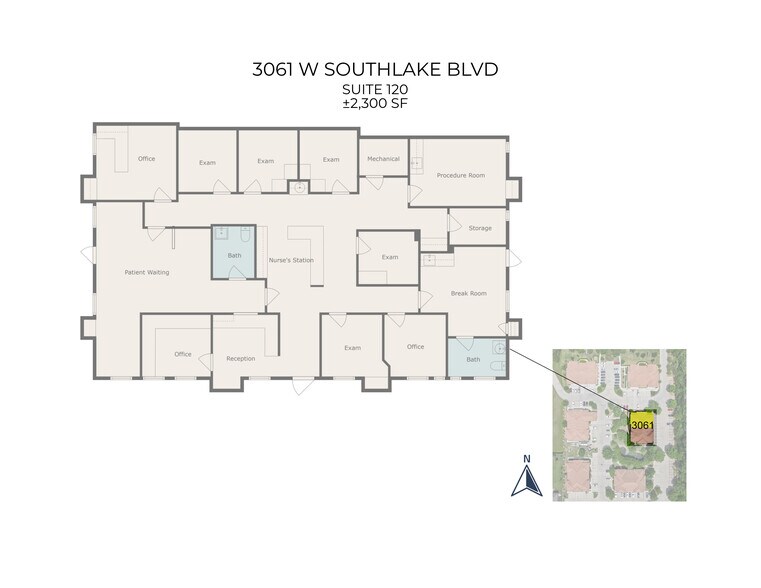 More Photos Of 3061 W Southlake Blvd, Southlake Medical For Sale