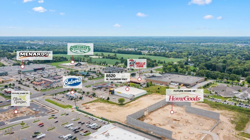 More Photos Of 8520 W Saginaw Hwy, Lansing Freestanding For Sale
