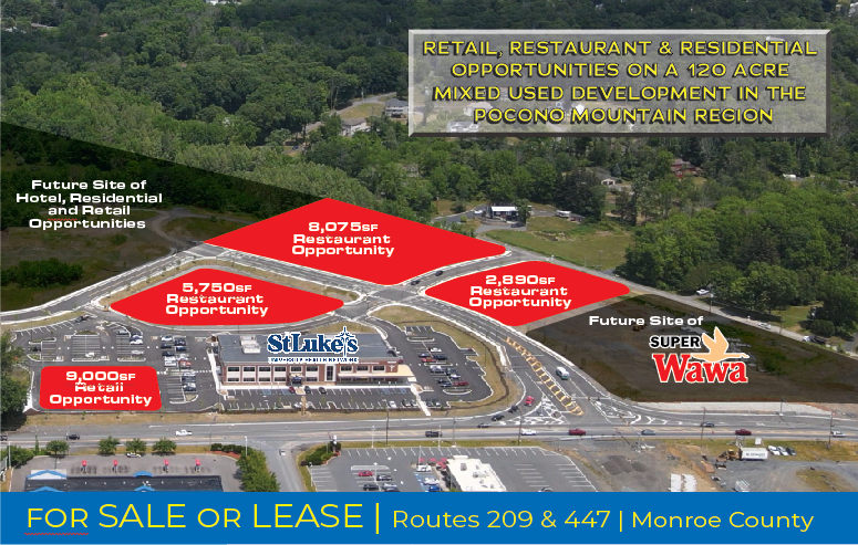 Primary Photo Of Route 209 & Music Center Dr, East Stroudsburg Storefront Retail Residential For Lease