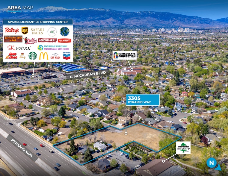 More Photos Of 3305 Pyramid Way, Sparks Land For Sale