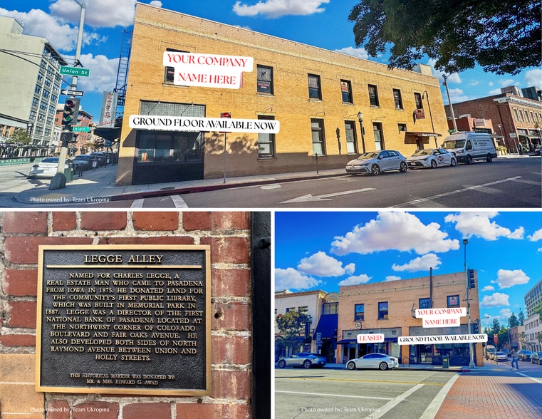 More Photos Of 60-64 N Raymond Ave, Pasadena Storefront Retail Office For Sale