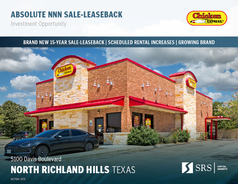 Primary Photo Of 5100 Davis Blvd, North Richland Hills Fast Food For Sale