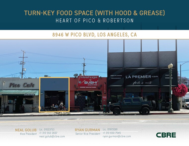 Primary Photo Of 8946-8948 W Pico Blvd, Los Angeles Storefront For Lease