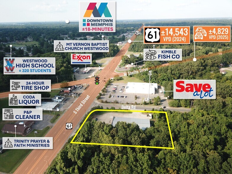 More Photos Of 4712 S 3rd St, Memphis Freestanding For Sale