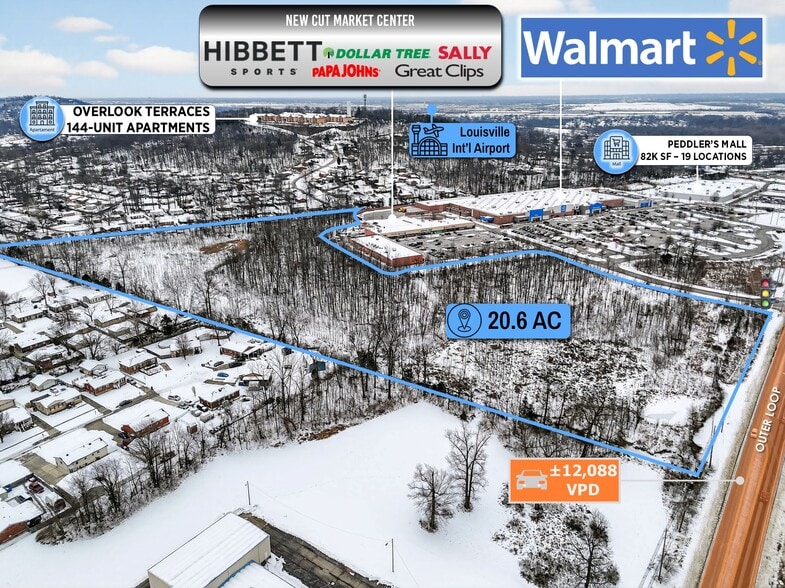More Photos Of adj. to 161 Outer Loop, Louisville Land For Sale