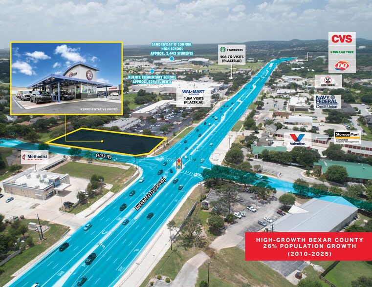 More Photos Of 12405 Bandera Rd, Helotes General Retail For Sale