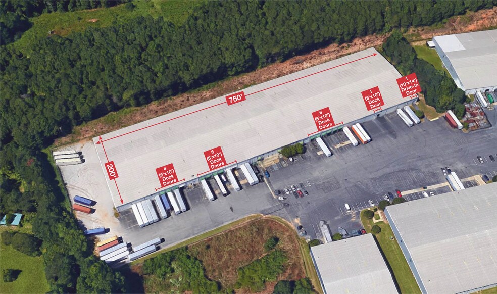 More Photos Of 154 Metro Ct, Greer Distribution For Lease