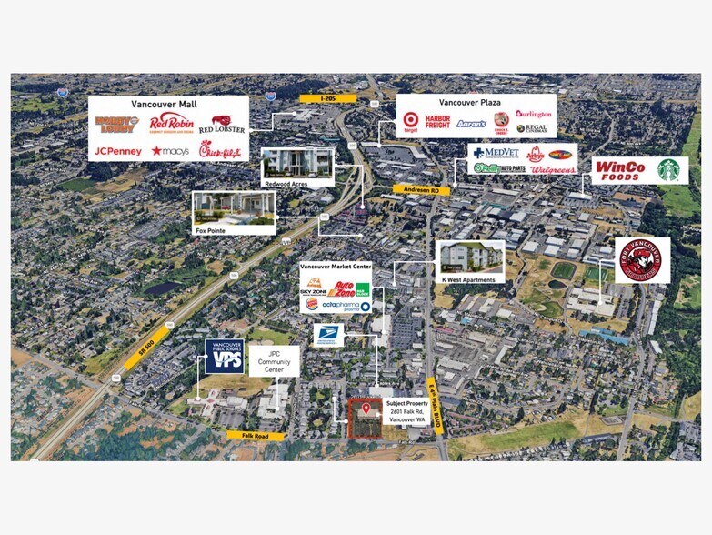 More Photos Of 2601 Falk Rd, Vancouver Freestanding For Lease