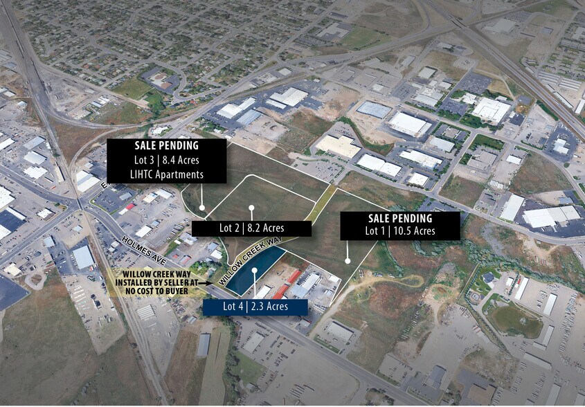 Primary Photo Of TBD N Holmes Ave, Idaho Falls Land For Sale