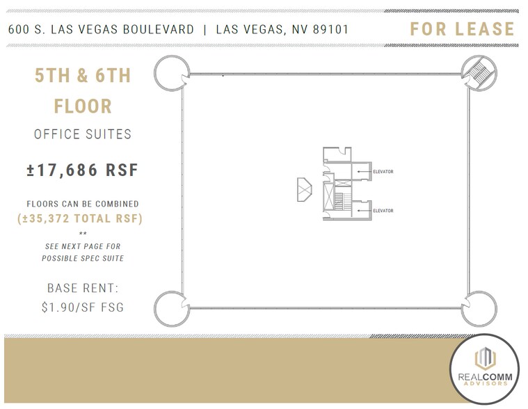 More Photos Of 600 S Las Vegas Blvd, Las Vegas Loft Creative Space For Lease