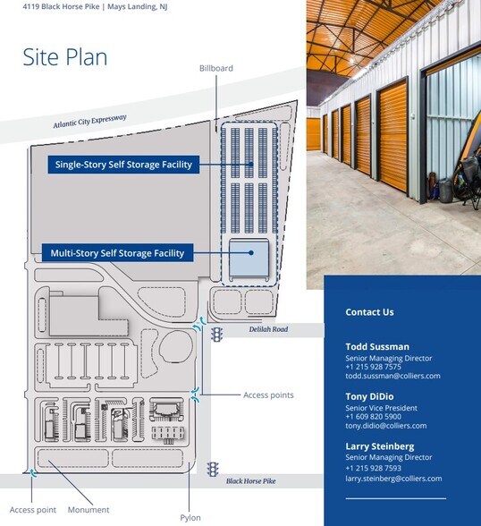 More Photos Of 4119 Black Horse Pike, Mays Landing Self Storage For Sale