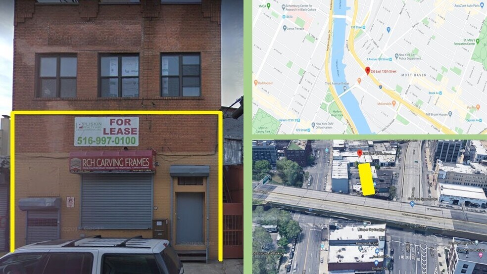More Photos Of 256 E 135th St, Bronx Storefront Retail Office For Lease