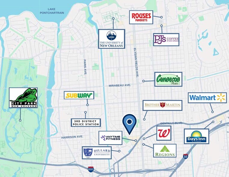 More Photos Of 4100 Touro St, New Orleans Office For Sale