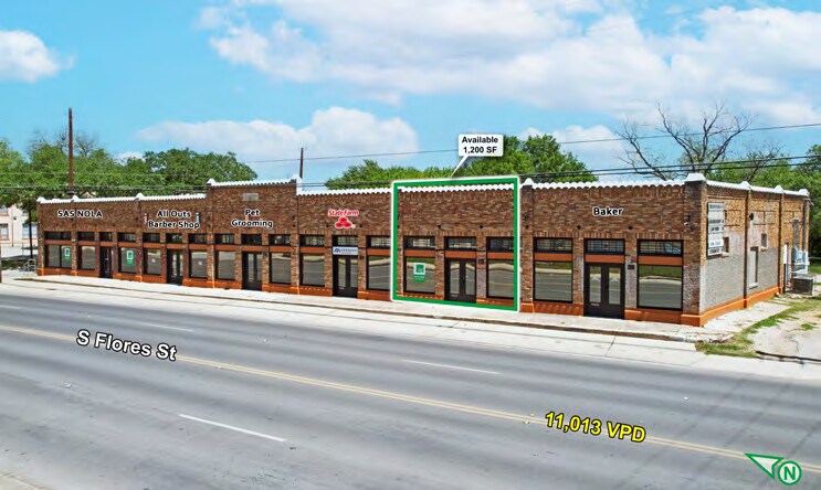 More Photos Of 4500-4512 S Flores St, San Antonio Storefront Retail Office For Lease