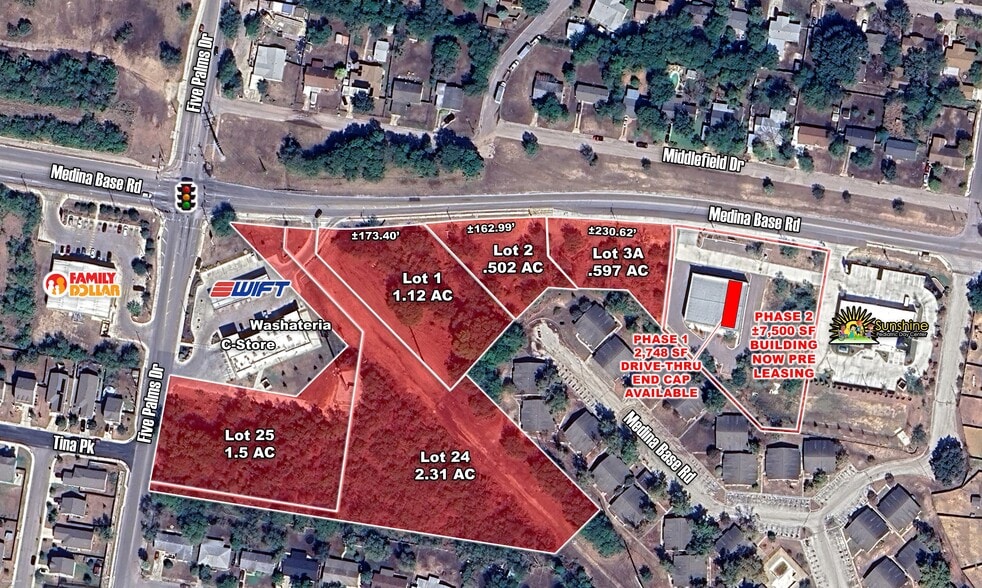 Primary Photo Of Medina Base Road, San Antonio Land For Sale