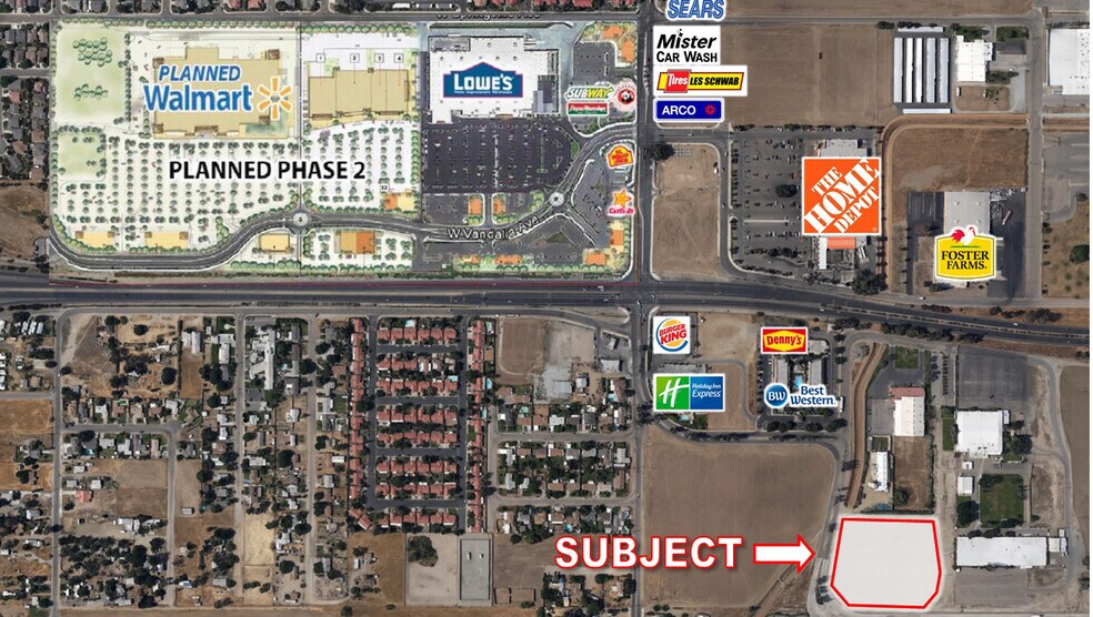 More Photos Of 191 W Poplar Ave, Porterville Land For Sale