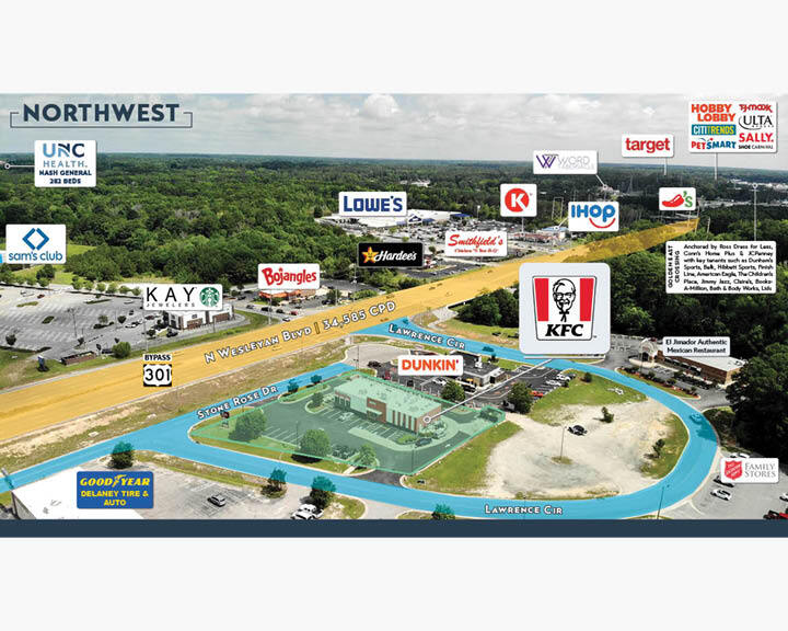 More Photos Of 2108 Stone Rose Dr, Rocky Mount Fast Food For Sale