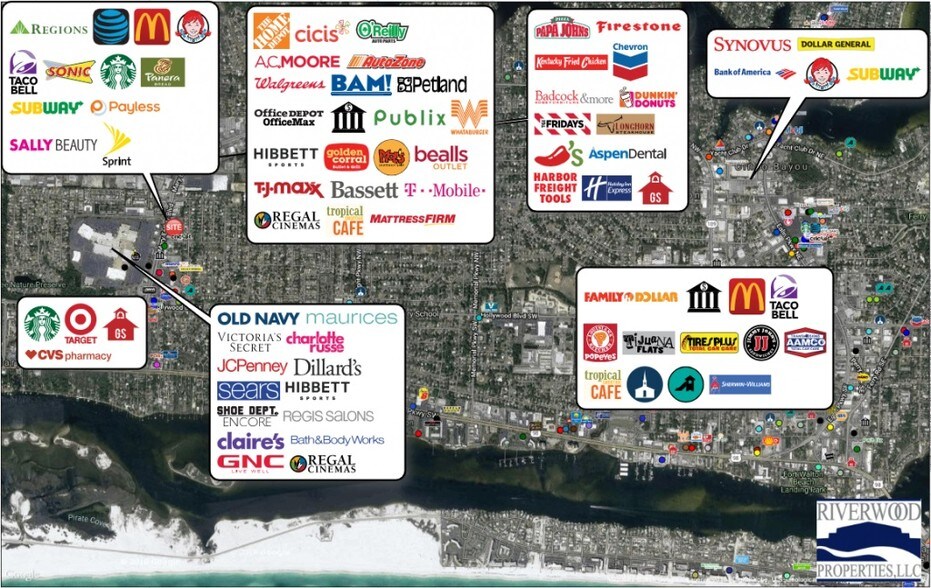 More Photos Of 421 Mary Esther Blvd, Mary Esther General Retail For Lease