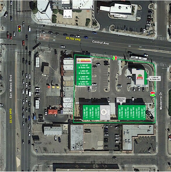 More Photos Of 5400 Central Ave SE, Albuquerque Unknown For Lease