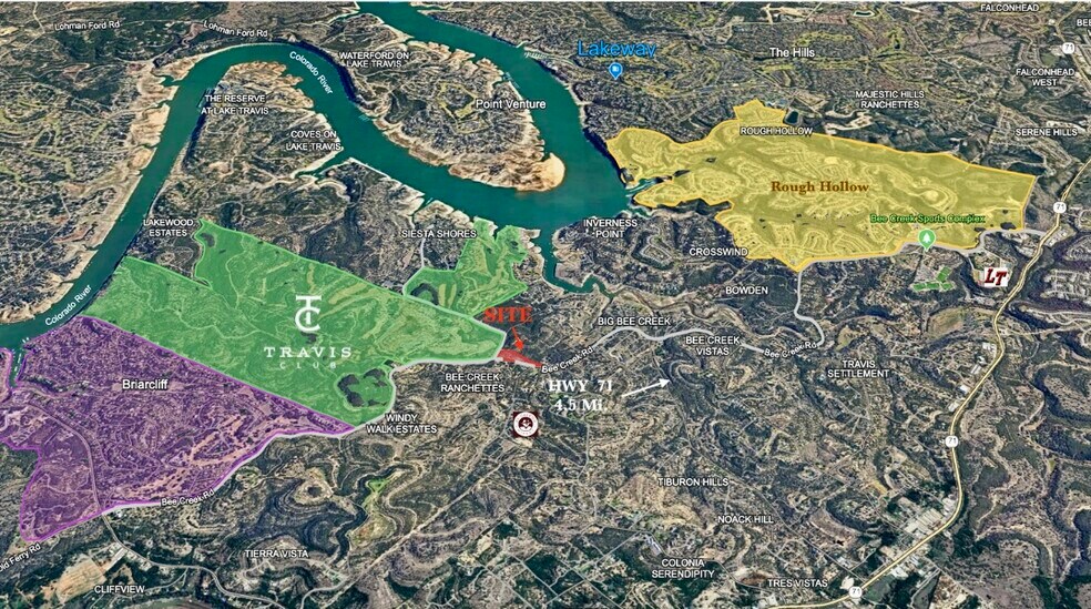 More Photos Of 2201 Bee Creek rd, Spicewood Land For Sale