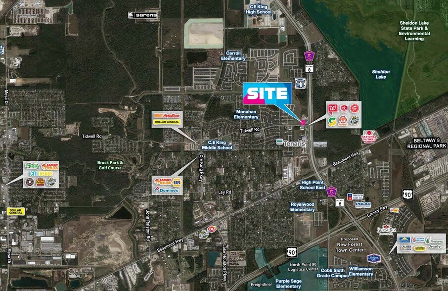 More Photos Of 13525 Tidwell Rd, Houston Storefront For Sale