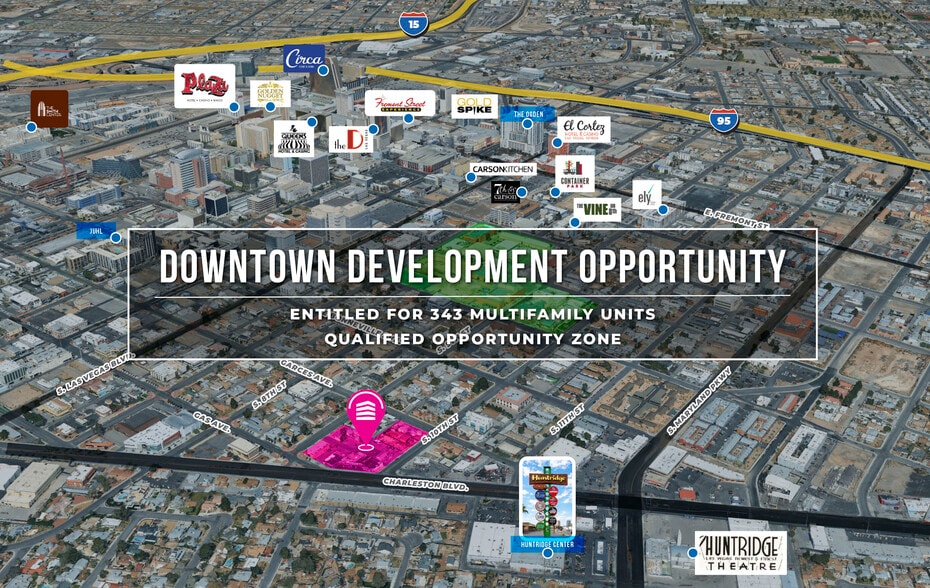 Primary Photo Of 923 E Charleston Blvd, Las Vegas Land For Sale