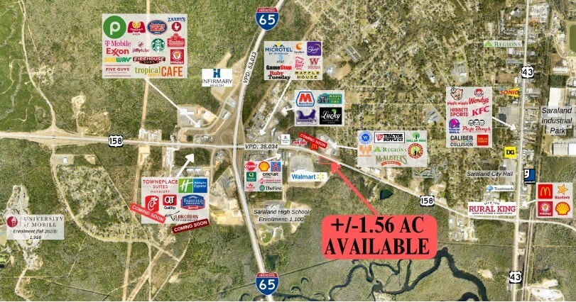 Primary Photo Of Industrial Pky, Saraland Land For Sale