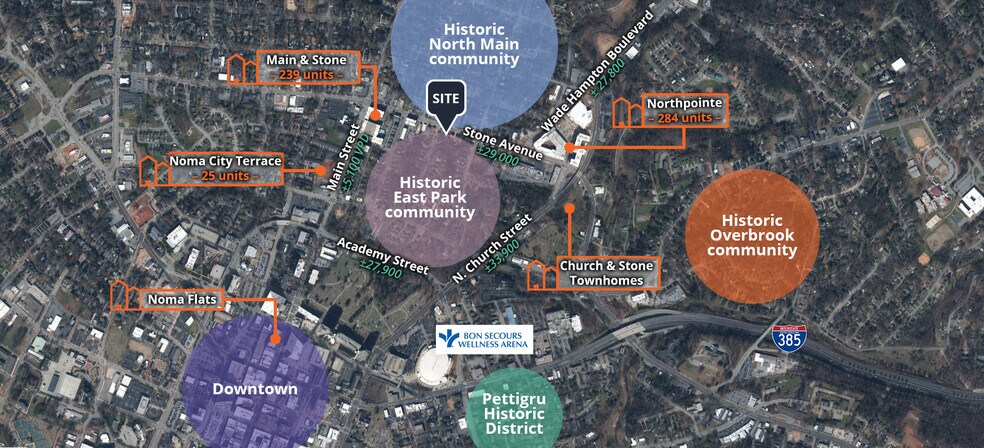 More Photos Of 217 E Stone Ave, Greenville Land For Sale