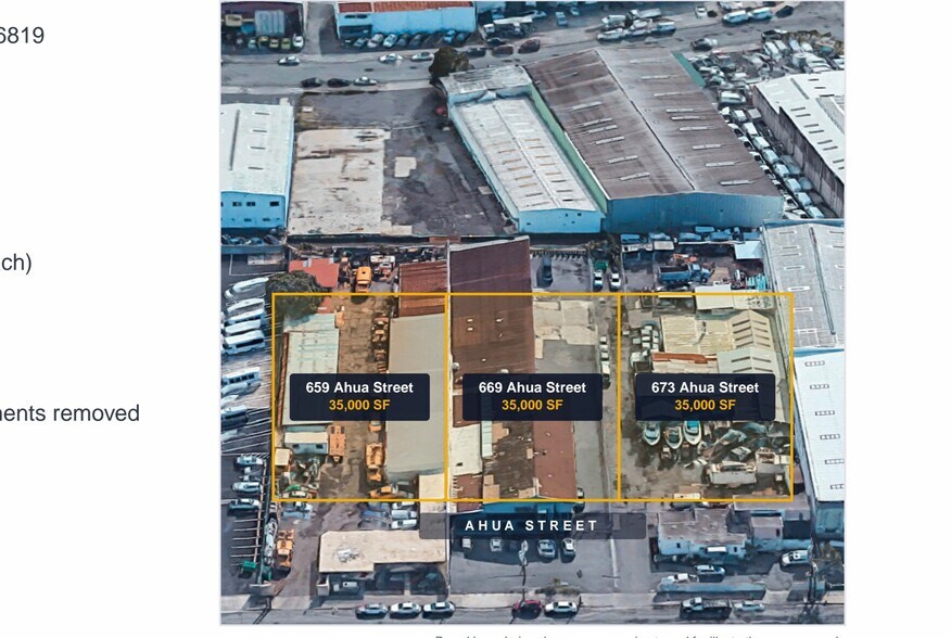 Primary Photo Of 659-673 Ahua St, Honolulu Land For Lease