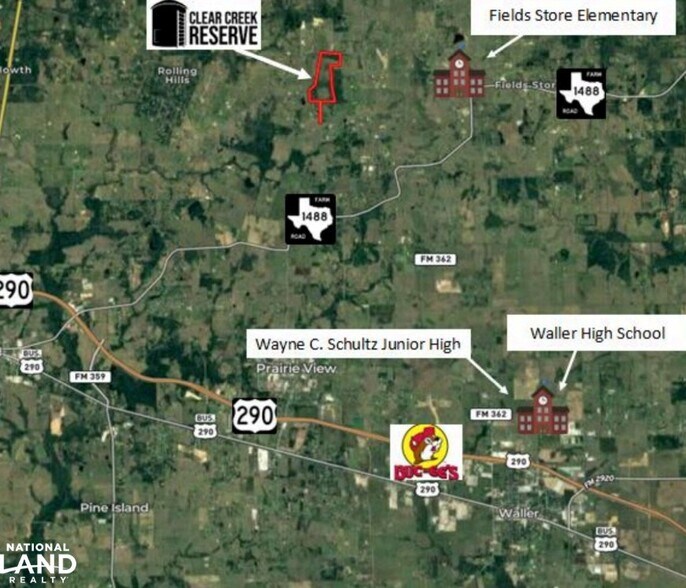 More Photos Of FM 1736, Hempstead Land For Sale