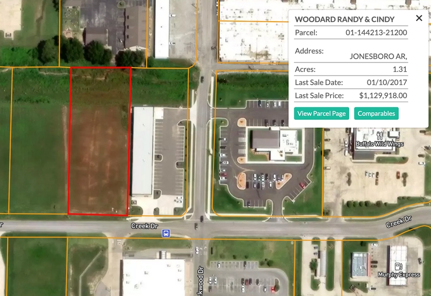 More Photos Of 1723 Red Wolf Blvd, Jonesboro Land For Sale