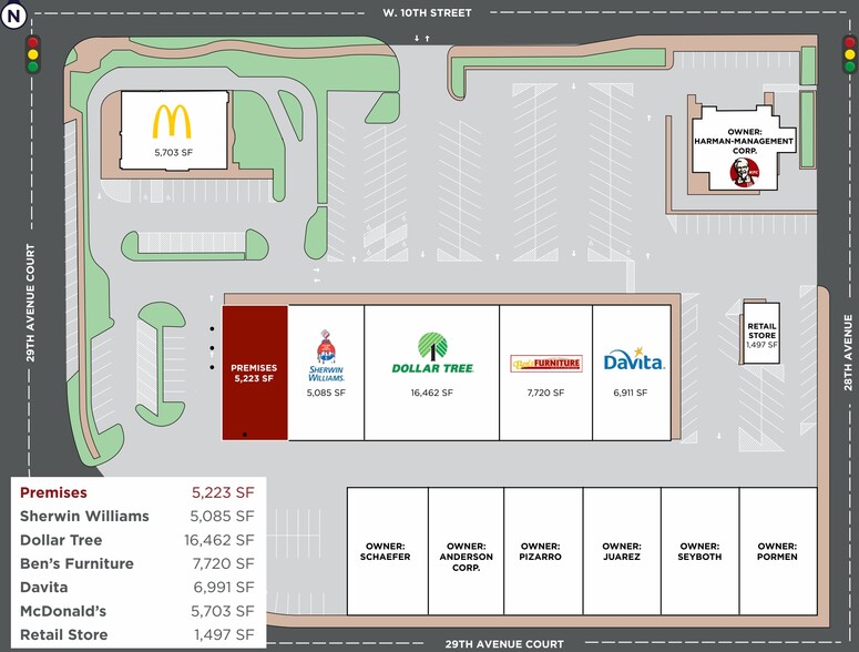 More Photos Of 2902-2908 W 10th St, Greeley General Retail For Lease