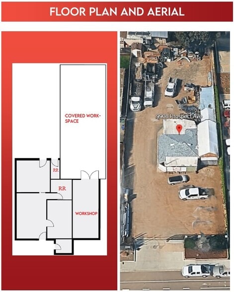 More Photos Of 9908 Prospect Ave, Santee Contractor Storage Yard For Sale