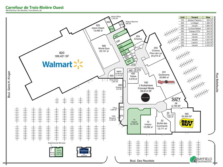 More Photos Of 4520 Boul des Recollets, Trois-Rivières General Retail For Lease