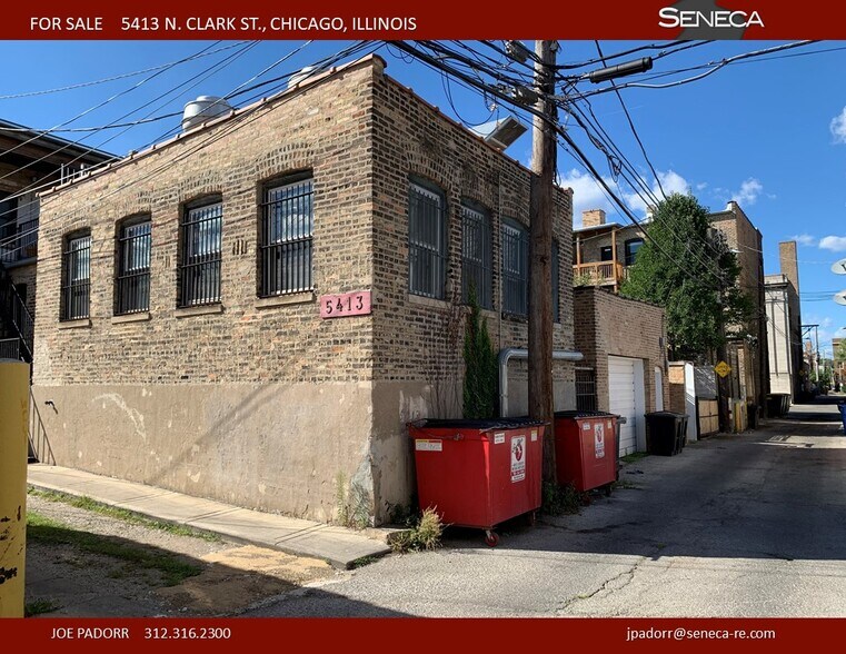 More Photos Of 5413 N Clark St, Chicago Storefront Retail Residential For Lease