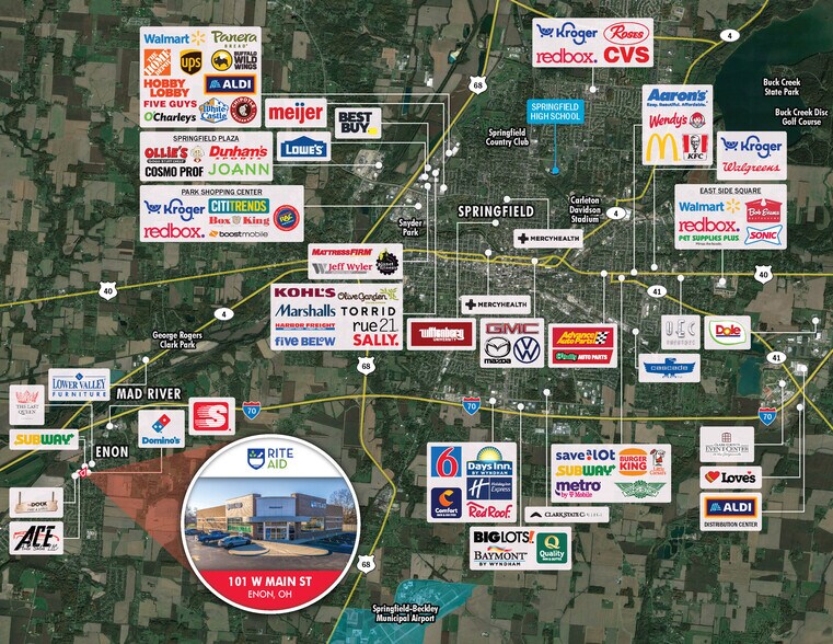 More Photos Of 101 W Main St, Enon Drugstore For Sale