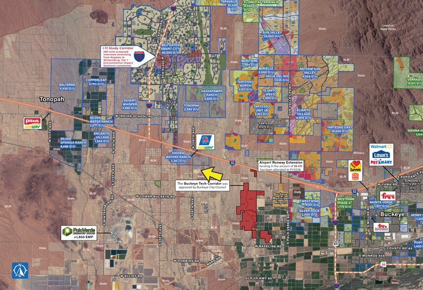 More Photos Of Hassayampa & I-10 | S/SEC Rd, Tonopah Land For Lease