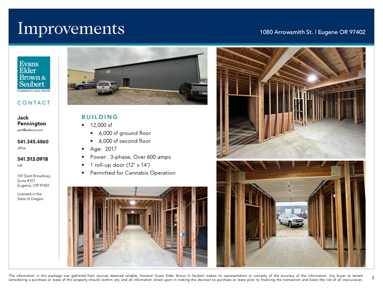 More Photos Of 1080 Arrowsmith St, Eugene Warehouse For Sale