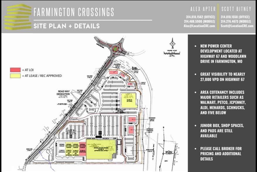 More Photos Of Highway 67 & Maple Street, Farmington Land For Sale