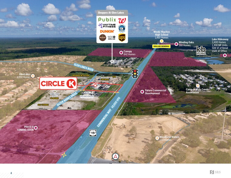 More Photos Of SWC Glen Lakes & US-19 blvd, Weeki Wachee Convenience Store For Sale