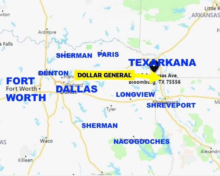 More Photos Of 700 S Arkansas Ave, Bloomburg Freestanding For Sale