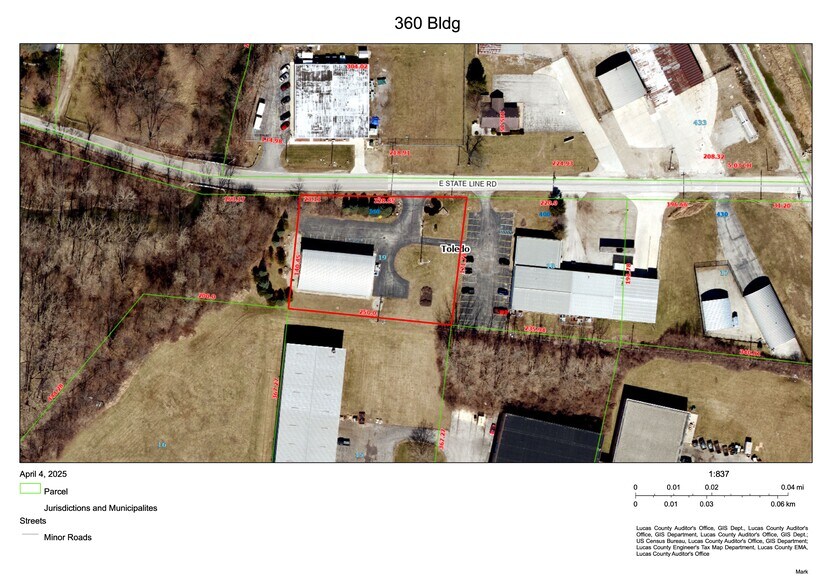 More Photos Of 360 E State Line Rd, Toledo Light Manufacturing For Lease