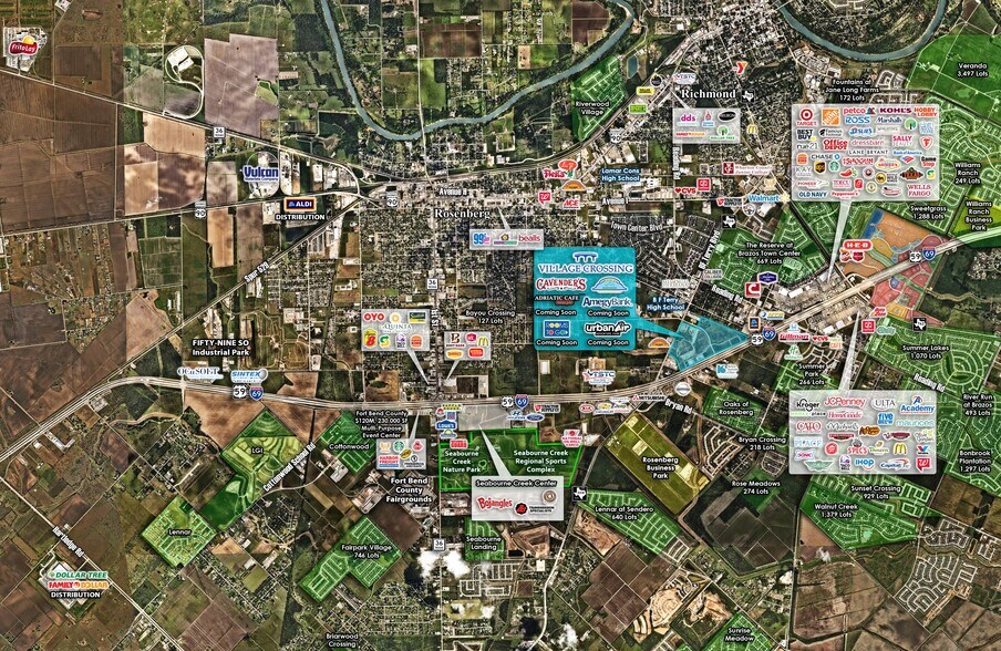 More Photos Of Highway 59 & FM 2218, Rosenberg Land For Sale